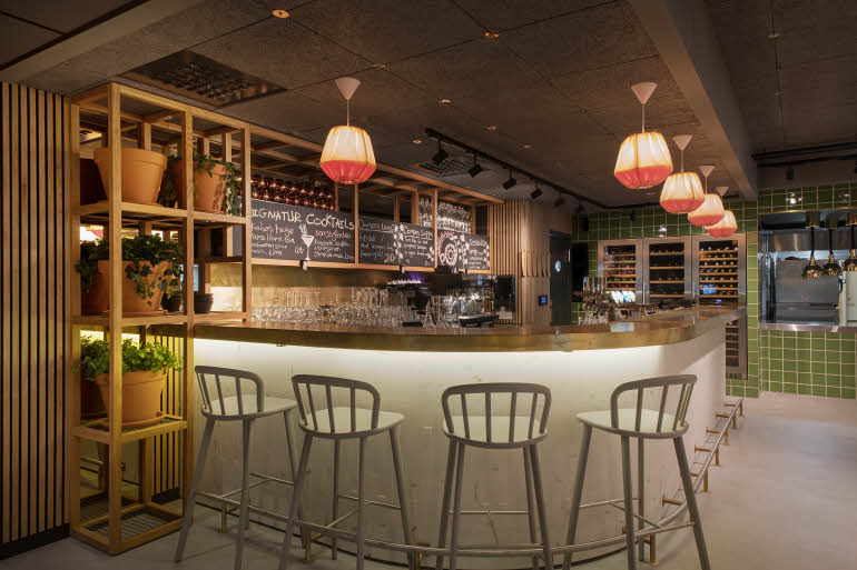 bar at scandic sjolyst in oslo norway