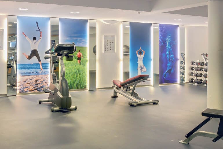 Sonderborg, gym, fitness area