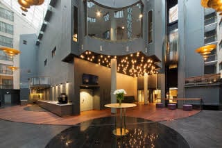 Lobby of Scandic St. Olavs Plass in Oslo