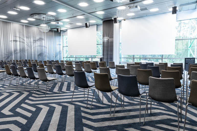 meeting room henrika theatre style at scandic rosendahl in tampere finland