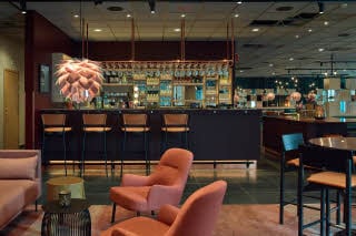 bar at scandic ornskoldsvik in sweden