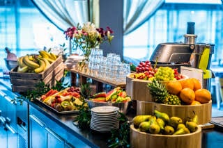 Breakfast fruit Scandic St Jorgen