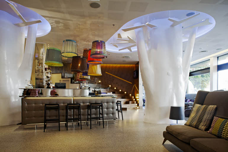 Bar of Scandic Copenhagen