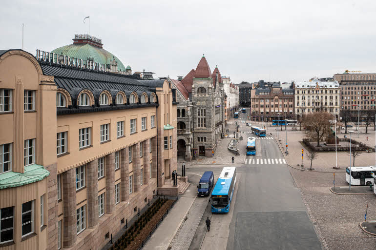 Näkymä huoneesta Scandic Grand Central Helsinki