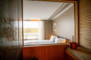 sauna in a superior room at scandic anglais in stockholm