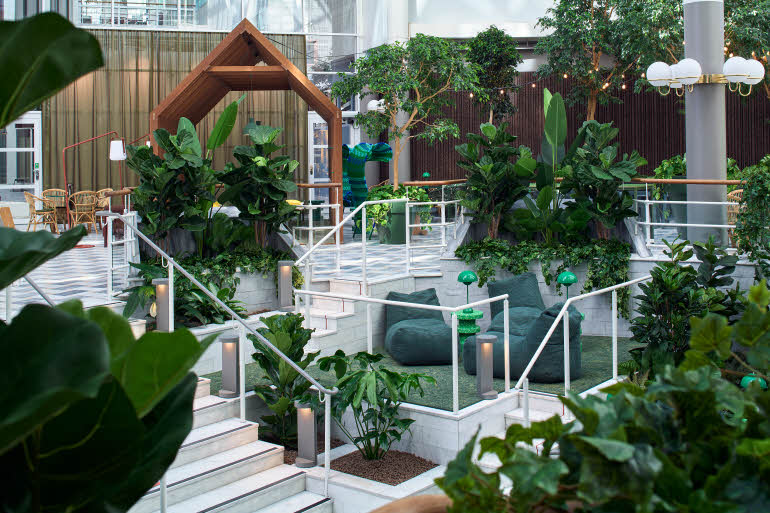 harbor lounge stairs scandic sodra kajen stockholm