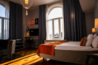 Junior suite hotel Scandic Grand Central in Stockholm