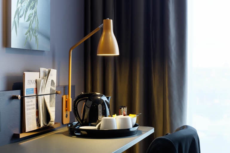 Superior room detail Scandic Continental