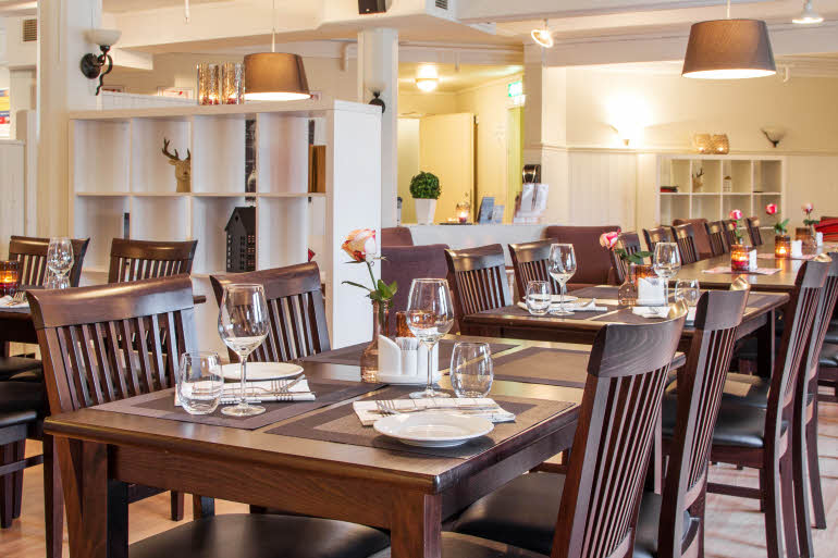Restaurant hotel Scandic Leknes Lofoten