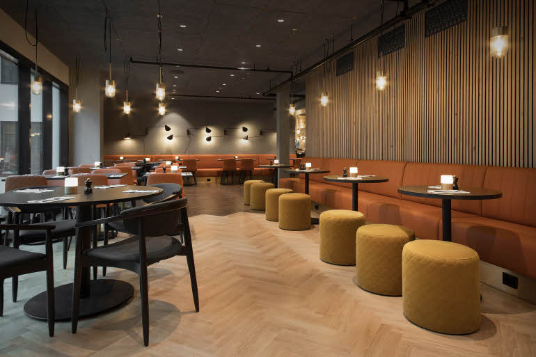 restaurant at scandic sjolyst in oslo norway