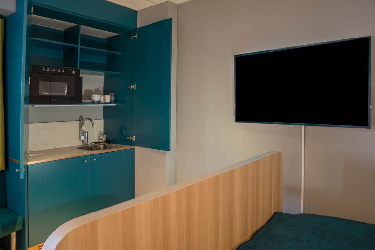 Pentry in room Standard Kitchenett hotell Scandic Kista