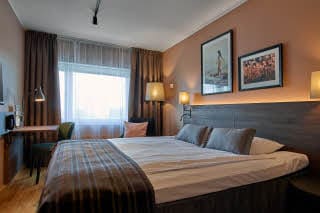 room standard queen at scandic ch gavle in sweden