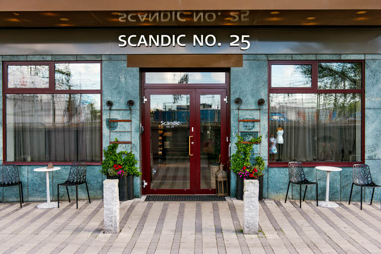 Entrance Scandic No 25 Gothenburg