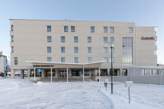 julkisivu scandic rovaniemi city hotelli suomi