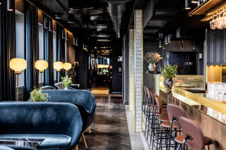 ravintola level six scandic norreport hotelli kööpenhamina tanska
