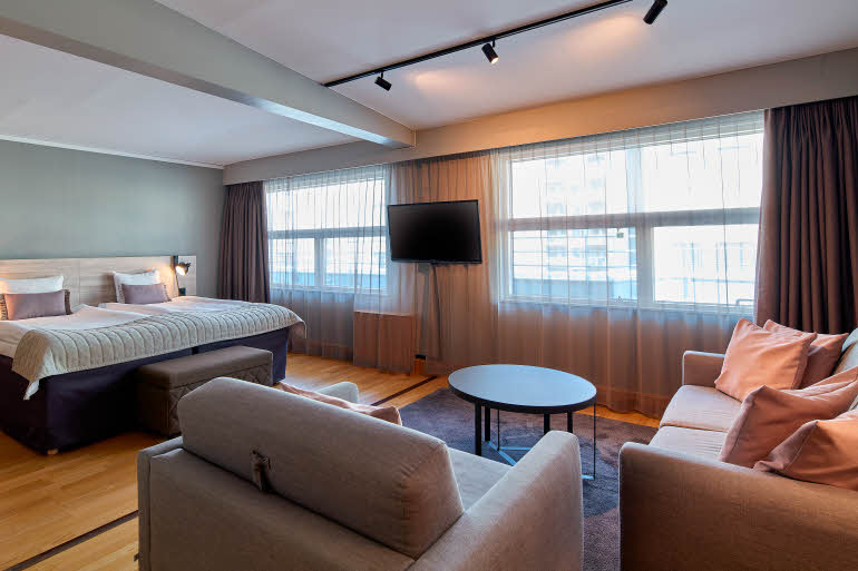 superior extra room at scandic molndal in gothenburg sweden