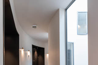 Hotellikäytävä uudisosa Scandic Grand Central Helsinki