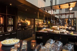 Breakfast at scandic solsiden in trondheim norway