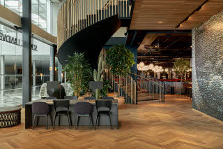 Aula ja kierreportaat Scandic Landvetter hotellit Göteborg ruotsi
