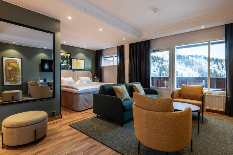scandic rukahovi, ruka superior sauna huone
