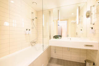 Scandic Lerkendal, room, doubleroom, bathtub
