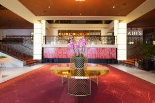 Lobby of Haymarket by Scandic in Stockholm