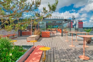terrace at scandic göteborg central