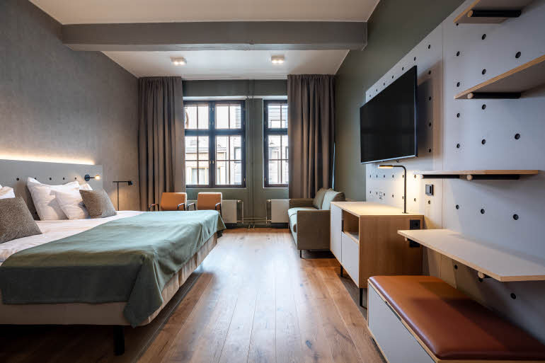 scandic helsinki hub Superior Family huone