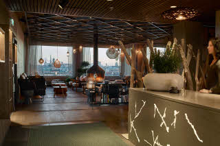 The Nest, wellness reception