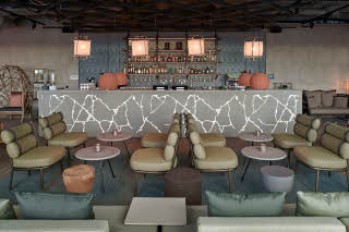 Bar of Downtown Camper by Scandic in Stockholm