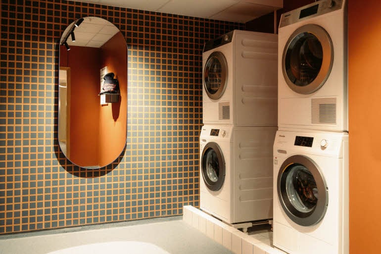 laundry room at scandic go st eriksgatan in stockholm
