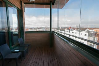 parveke superior huone scandic oulu city hotelli suomi