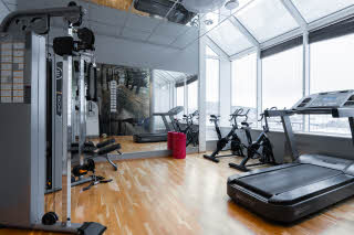 gym at scandic hell