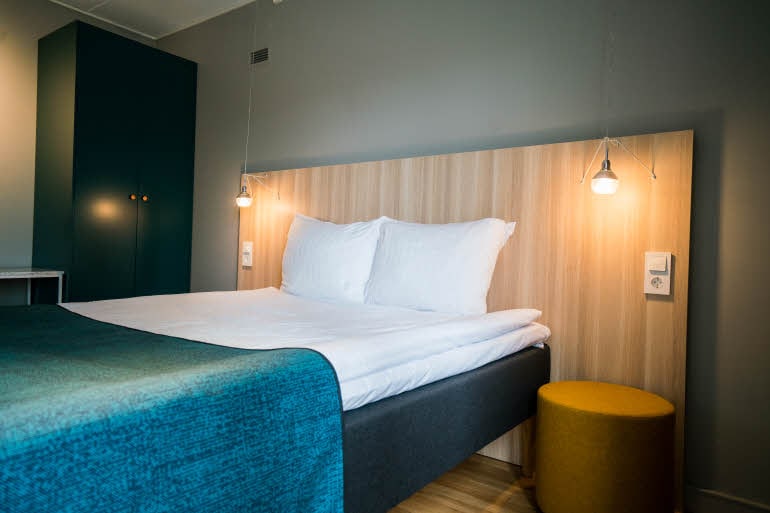 Bed in Junior Suite