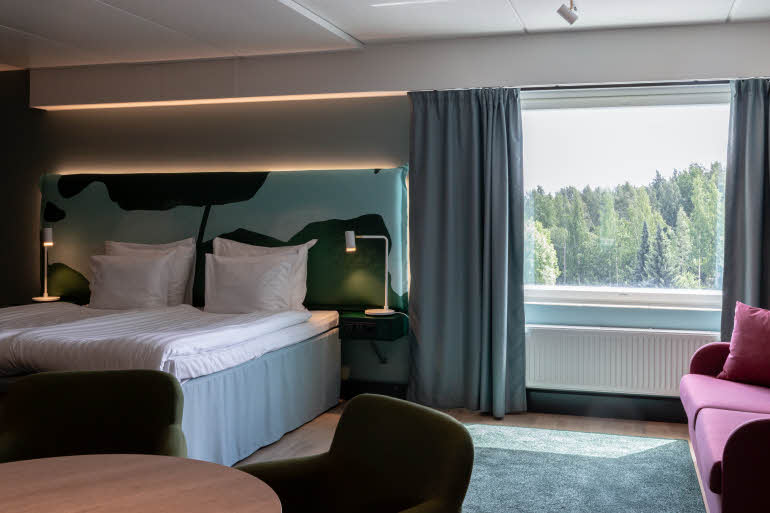 Scandic Eden Nokia, Junior Suite -huone
