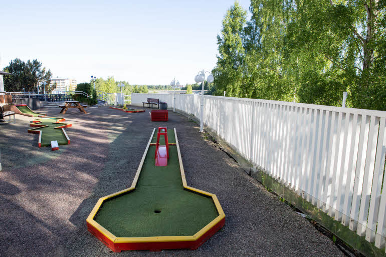 Scandic Eden Nokia, minigolf