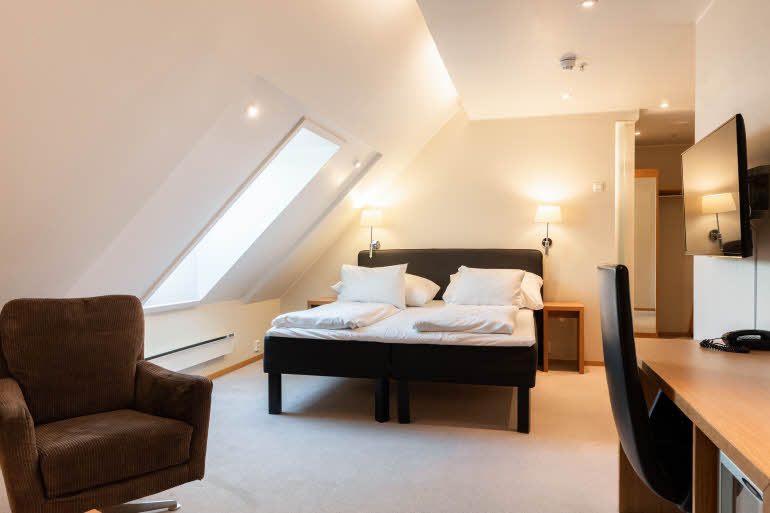 Junior suite huone scandic byparken