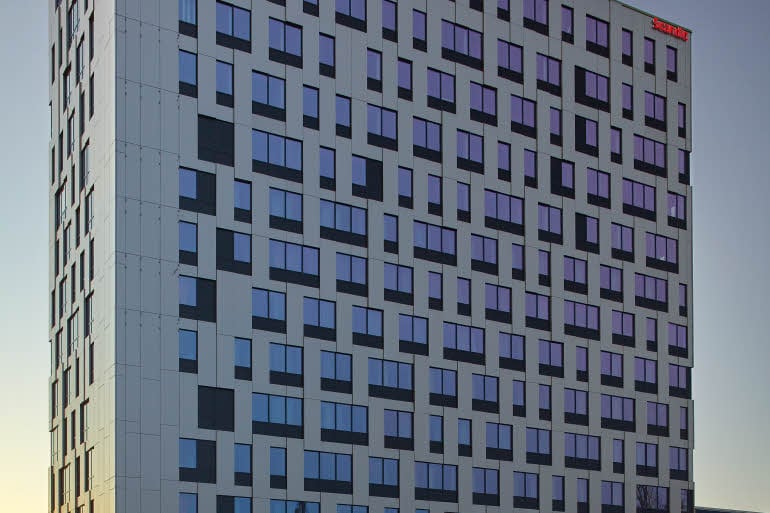 julkisivu scandic örebro central hotelli örebro ruotsi