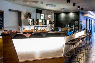 Lobby bar hotel Scandic St Jorgen Malmo