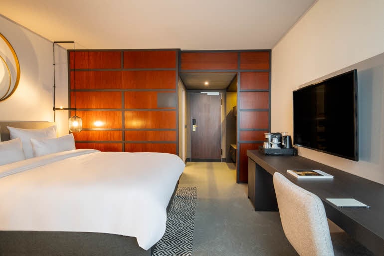 Standard room with castle view