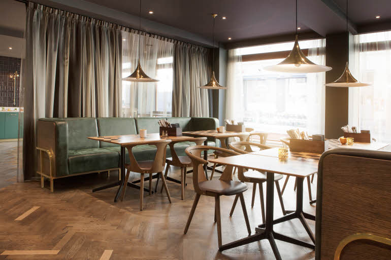 Restaurant of Scandic St. Olavs Plass in Oslo