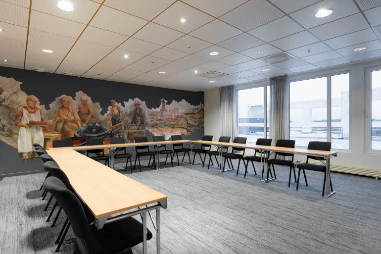 meeting room at scandic hell