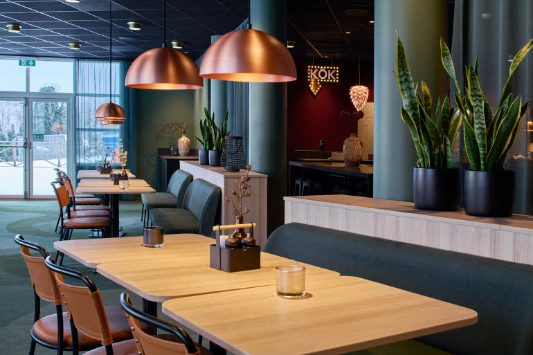 restaurant and bar at scandic bollnas