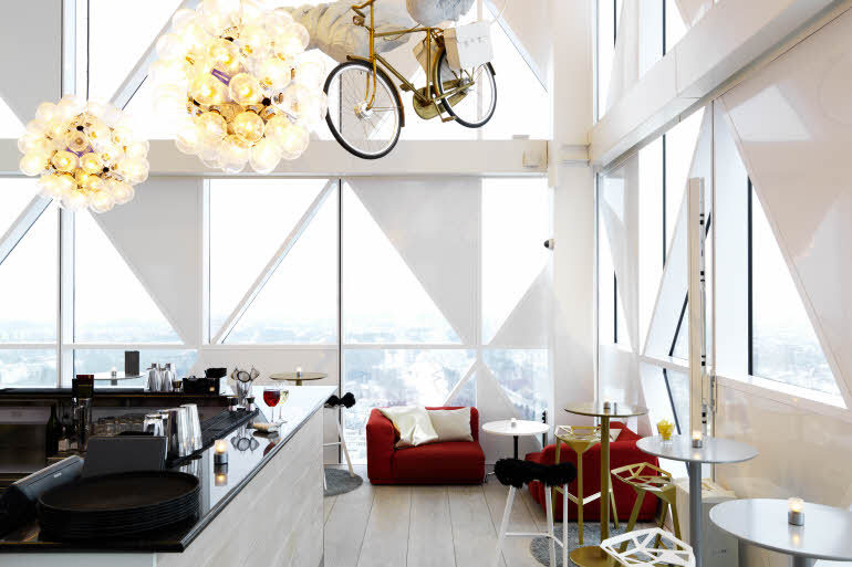 Skybar hotel Scandic Victoria Tower