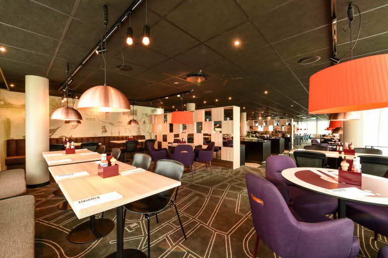 Restaurant interior Scandic Segevang