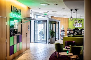 Lobby of Scandic Aalborg City Denmark