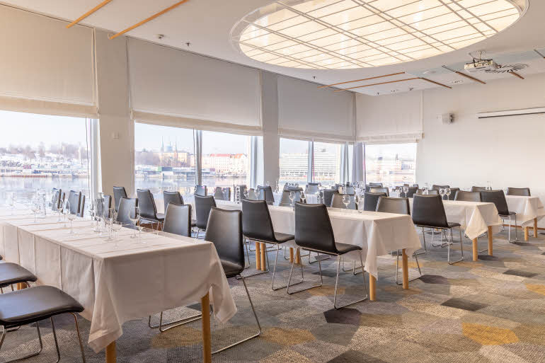 kokoustila marine room scandic grand marina ja marina congress center helsinki
