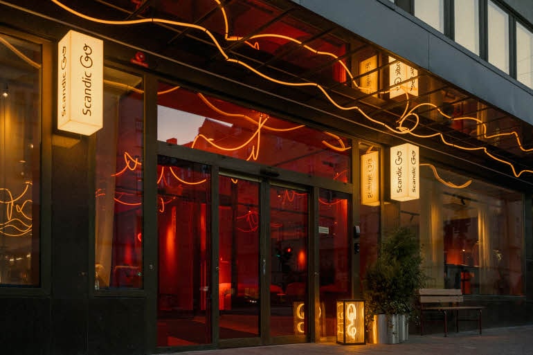 exterior of scandic go st eriksgatan in stockholm