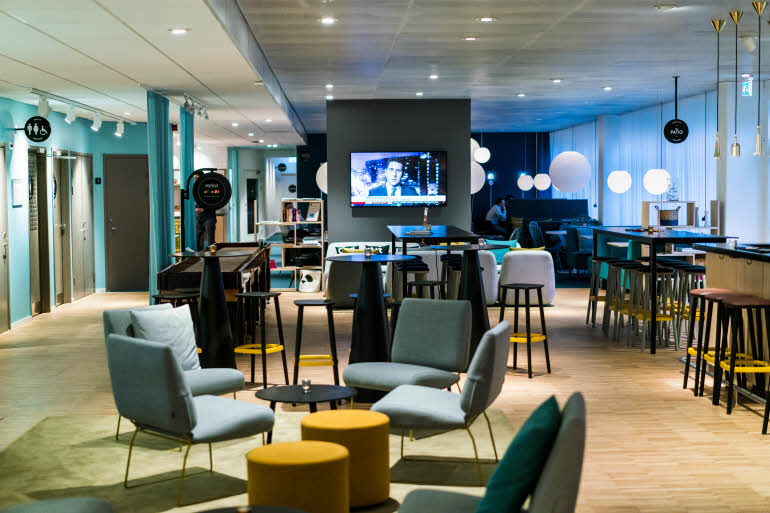 Bar and lounge hotel Scandic Kista Stockholm