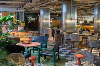 bar and restaurant at scandic wallin in stockholm